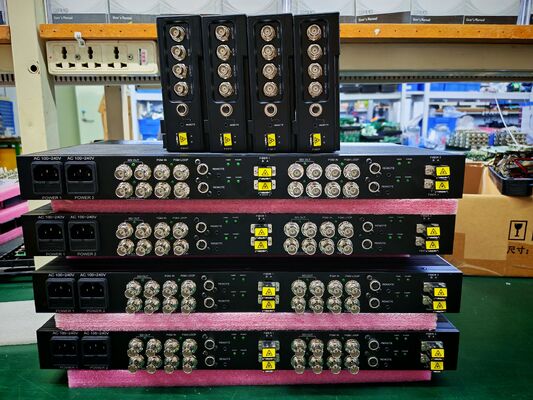 Китай Пульт дистанционного управления 4K оптоволоконный конвертер с 12G SDI PGM поставщик
