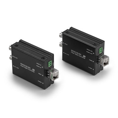 12G SDI Цифровая трансляция видео через одномодный оптоволокно, RS485 Данные/Счет поставщик