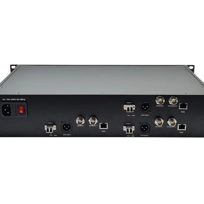 Multi-Functional 5CH 12G SDI to Ethernet Fiber Optic Converter With XLR Audio (Многофункциональный 5CH 12G SDI к Ethernet оптоволоконный конвертер с XLR аудио) поставщик