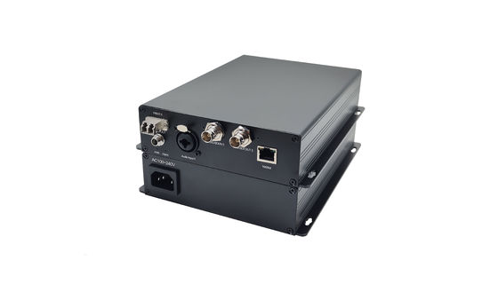 Multi-Functional 5CH 12G SDI to Ethernet Fiber Optic Converter With XLR Audio (Многофункциональный 5CH 12G SDI к Ethernet оптоволоконный конвертер с XLR аудио) поставщик