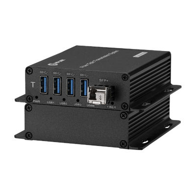 Высокоскоростное расширение сигнала USB3.0 Конвертер волоконно-оптический с слотом 10G SFP поставщик