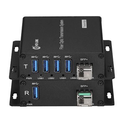 Высокоскоростное расширение сигнала USB3.0 Конвертер волоконно-оптический с слотом 10G SFP поставщик