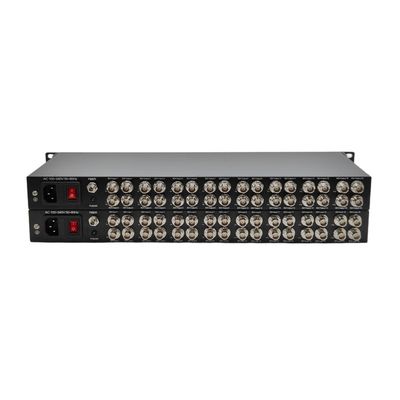 Конвертер из 12G SDI видео в волокно с 16 каналами и LC-коннектором для SMPTE и UHDTV поставщик