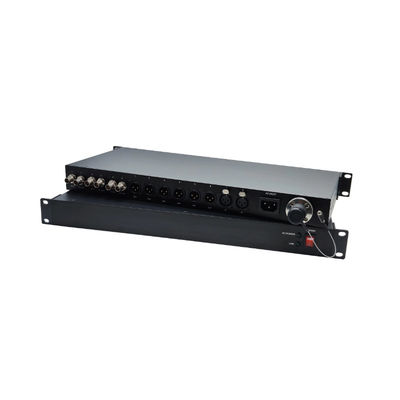 Конвертер 12G-SDI в оптоволокно с XLR аудио, разъем Lemo, 10 км, включая передатчик и приемник поставщик