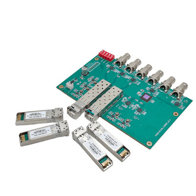 Модуль оптического кабеля SFP+ 12G Video SDI с возможностью горячей замены и оптоволоконным разъемом LC поставщик