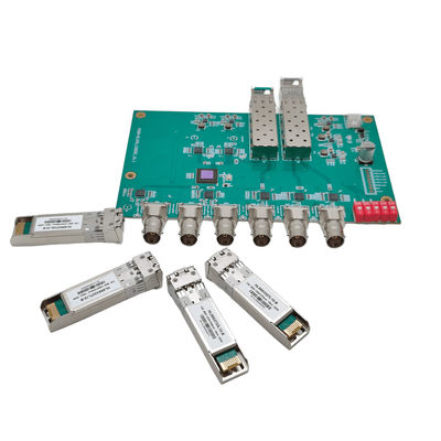 Модуль оптического кабеля SFP+ 12G Video SDI с возможностью горячей замены и оптоволоконным разъемом LC поставщик