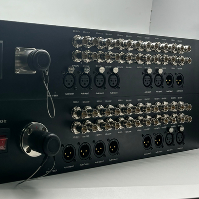 12 Channel 3G-SDI to Fiber Converter with 8CH XLR Audio, Lemo Connector, including Transmitter and Receiver поставщик