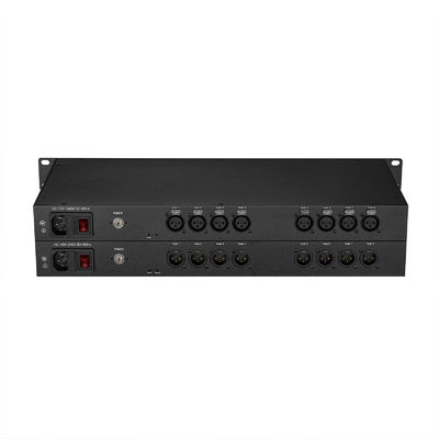8 Channel Forward Broadcast Audio Fiber Extender with Analog XLR Transmission поставщик