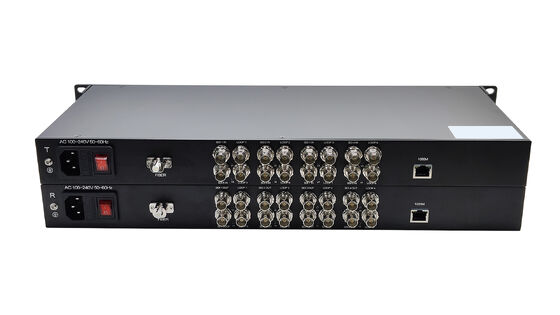 1RU 8x 3G SDI с 1 ГБ Ethernet волоконно-оптический преобразователь поставщик