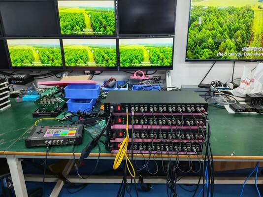 8-канальный оптоволоконный преобразователь 3G SDI поставщик