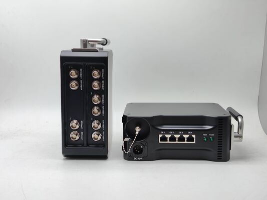 Переносные наборы передачи волоконного канала 5CH 12G SDI с сетью 1 ГБ поставщик