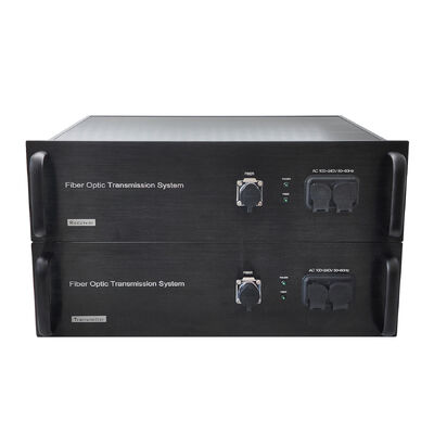 Система передачи видеоволокна 12G SDI с аудио XLR, сетью, CNlinko Dual LC Fiber Connector поставщик