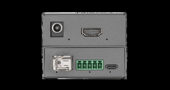 Новейший Mini 4K60 HDMI оптоволоконный преобразователь с данными RS232 поставщик