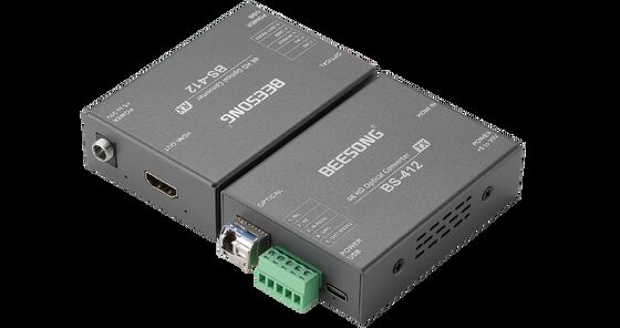 Новейший Mini 4K60 HDMI оптоволоконный преобразователь с данными RS232 поставщик