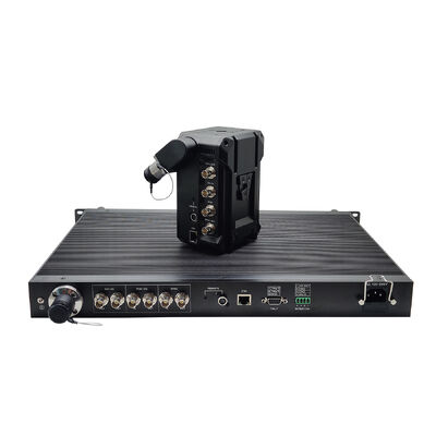12G SDI Camera Fiber Adaptor With Ethernet, Intercom, Tally, Remote For Live Broadcasts поставщик