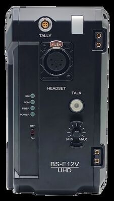 12G SDI Camera Fiber Adaptor With Ethernet, Intercom, Tally, Remote For Live Broadcasts поставщик