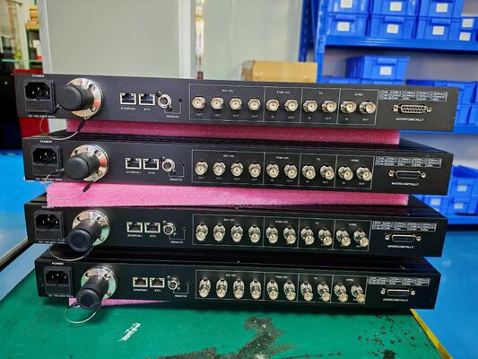 Волоконно-оптическая транспортная система производства событий SMPTE BS-E12P с 12G SDI/PGM/Intercom/Ethernet/SYNC/POE+ поставщик