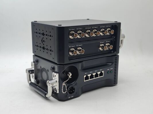 5x 12G SDI Fiber Transmission Mux с сетью 1000M поставщик