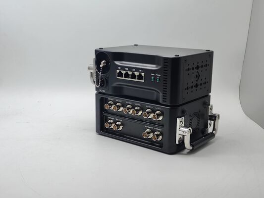 5x 12G SDI Fiber Transmission Mux с сетью 1000M поставщик