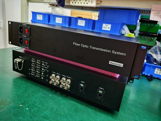 2-канальная двунаправленная система передачи видео 4K 12G SDI по оптоволокну с HDMI 4K60, сетью 10 Гбит, двойным оптоволоконным разъемом ST поставщик