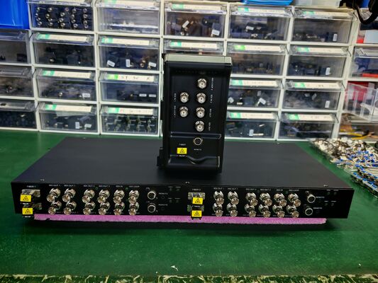 2x Двунаправленный 12G SDI видео с удаленным управлением Lanc, 8-контактным удаленным управлением, оптоволоконный конвертер Vmount поставщик
