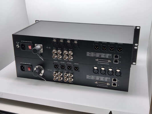 Система передачи SMPTE 4K по оптоволокну с 12G SDI, XLR, Ethernet, DB25 Tally и данными RS485/232/422 поставщик