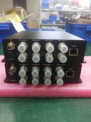4 канала 3G SDI вход с IP сетью многосигнальное оборудование передачи через один волоконно-волоконный кабель поставщик