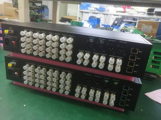 16x 12G вход, 6x 12G возвращение, Dual Audio и 4x 10G сетевое соединение поставщик