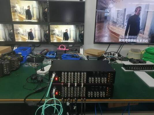 16x 12G вход, 6x 12G возвращение, Dual Audio и 4x 10G сетевое соединение поставщик