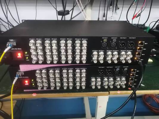 16x 12G вход, 6x 12G возвращение, Dual Audio и 4x 10G сетевое соединение поставщик