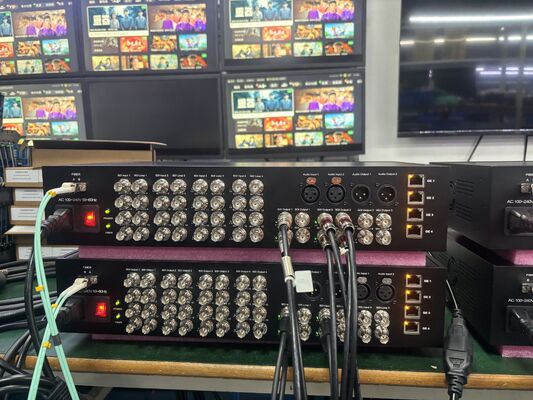 16x 12G вход, 6x 12G возвращение, Dual Audio и 4x 10G сетевое соединение поставщик