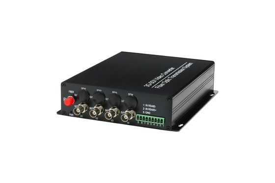 4-канальный 3G SDI оптоволоконный передатчик с 1Ch RS485 обратными данными 20 км поставщик