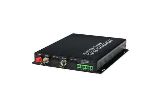 2 канала HD SDI на оптоволоконный преобразователь с встроенным аудио + 1 Ch Reverse RS485 Data Hd-sdi Video Transmitter поставщик