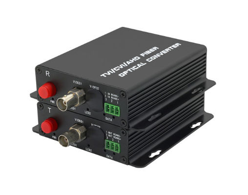 1080p HD1 Channel AHD Fiber Converter для HD AHD CVI TVI камеры оптический аудиоприемник поставщик