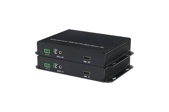 1 канал HDMI на волоконный преобразователь с аудио и RS232 на волоконный преобразователь поддержка KVM поставщик