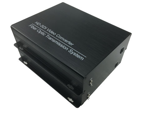 5VDC мощность4 каналы HD SDI на волоконный конвертер 1.485Gb / s Скорость передачи данных оптический волоконный передатчик поставщик