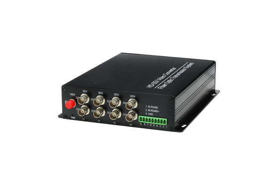 4 х 1080P HD SDI волоконно-оптический видеоконвертер с HDCP совместимым 5V питанием оптический аудиопередатчик поставщик