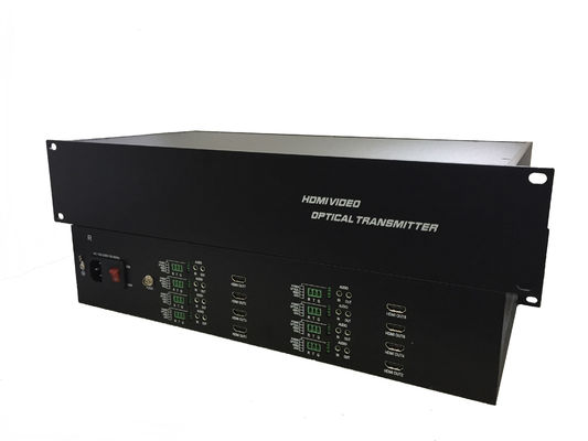 1 - 64Chs 4k HDMI Передатчик видеооптический преобразователь Внешний источник питания поставщик