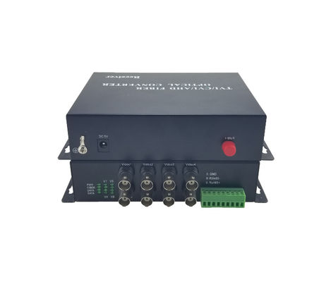 8-канальный CVI/TCI/AHD видеооптический конвертер 8V1D волоконно-оптический видеооптический передатчик и приемник поставщик