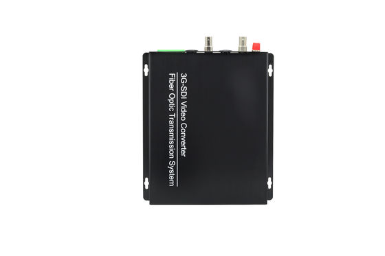 HD 2-канальный RS485 3G SDI волоконный видеопередатчик использует цифровую оптическую передачу + передний / обратный аудио поставщик