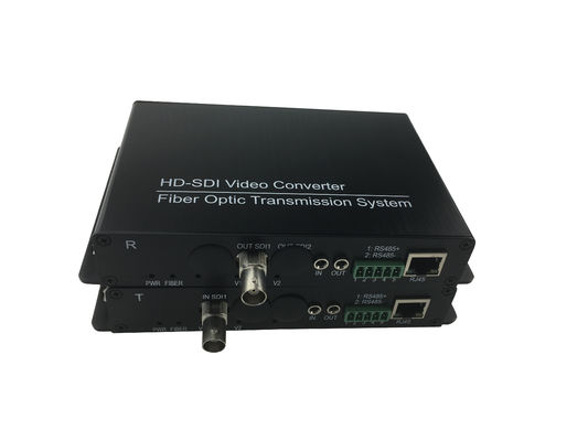SMF 20KM 1080P 60Hz Приемник оптического волокна SDI Видео Волоконно-оптический передатчик RS485 данных +Ethernet поставщик