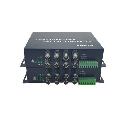 Видео-цифровой оптический преобразователь CVI / TVI / AHD Video To Fiber Converter с интеллектуальной транспортной системой поставщик
