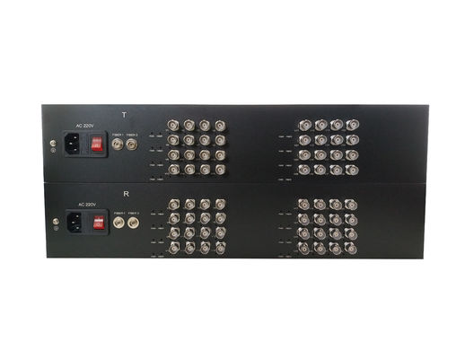 32CH 720P 960P 1080p HD 1080p CVI/TVI/AHD с передачей данных RS485 Преобразователь видео / оптический передатчик поставщик