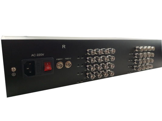 32CH 720P 960P 1080p HD 1080p CVI/TVI/AHD с передачей данных RS485 Преобразователь видео / оптический передатчик поставщик