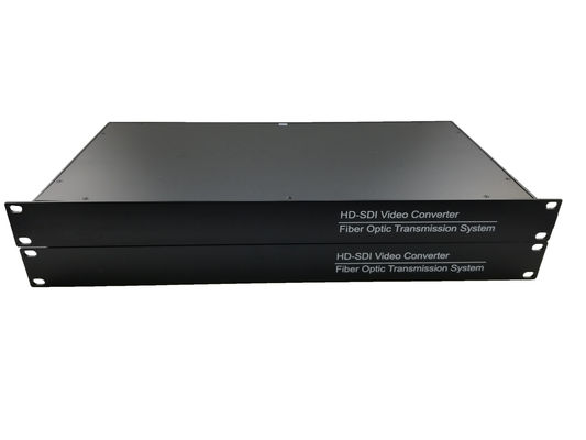 RACK Full HD однорежимный 4-канальный HD SDI передатчик видео на волоконный преобразователь с данными RS485 поставщик