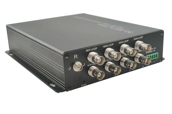 16-CH 720P 960P 1080P HDCVI/TVI/AHD видео волоконно-оптический передатчик 120MHz 1310nm/1550nm Одномодный Одноволоконный 20 км поставщик