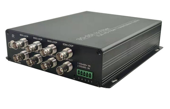 16-CH 720P 960P 1080P HDCVI/TVI/AHD видео волоконно-оптический передатчик 120MHz 1310nm/1550nm Одномодный Одноволоконный 20 км поставщик