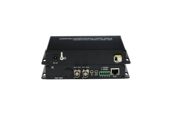 Преобразователь HD SDI в оптическое волокно с встроенным аудио + 1Ch Reverse RS485 Data Hd-sdi Video Transmitter поставщик