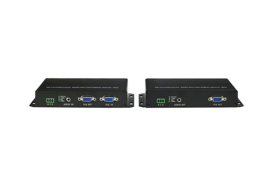 2 CH 1080P/60Hz VGA оптоволоконный преобразователь /некомпрессированный на волоконное видео передача + данные,доступны OEM / ODM поставщик