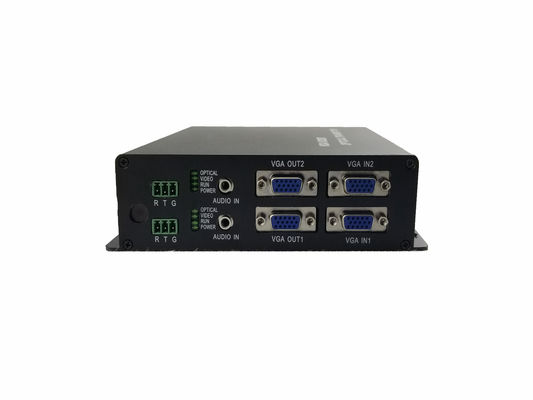 4 CH1080P/60Hz VGA оптоволоконный преобразователь /несжатый на волоконное видео передача + данные,доступны OEM / ODM поставщик